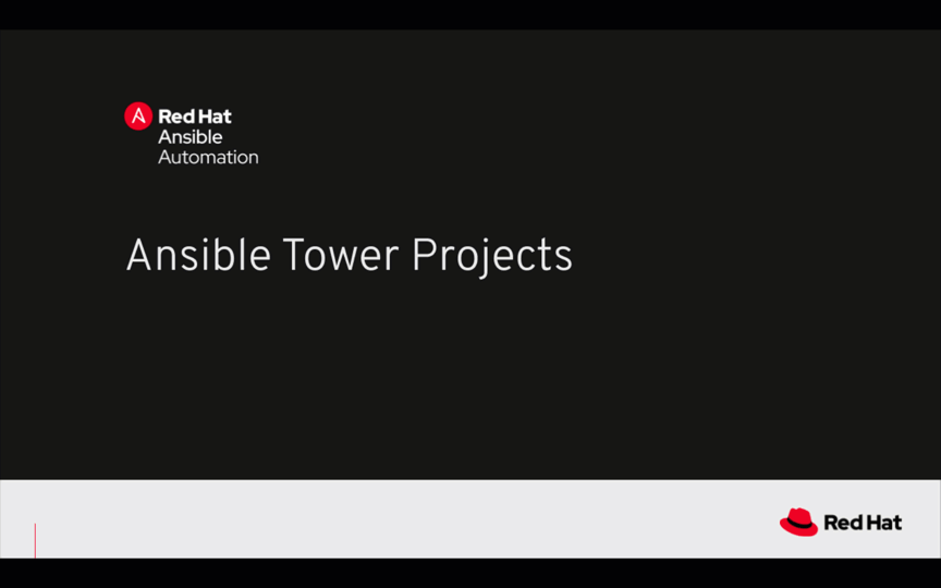 animation walkthrough ansible tower projects